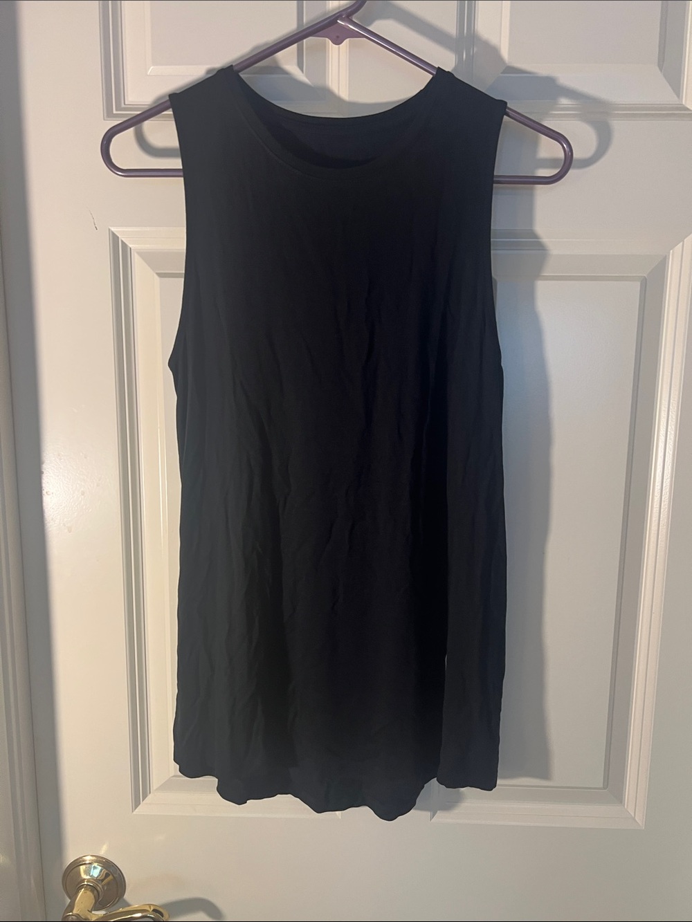 a new day Black Sleeveless Tank Top